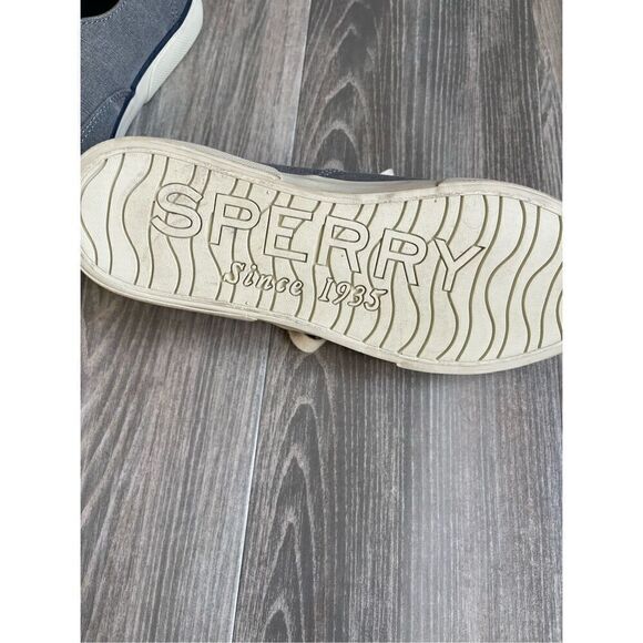 Sperry canvas grey women’s sneaker Size 8 - Picture 6 of 7